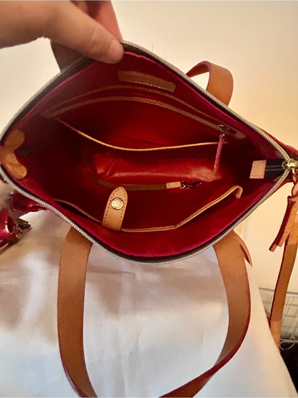 Dooney & Bourke Saffiano Small
Daniela | Rust.  Custom Made Purse Charm. - Picture 9 of 11